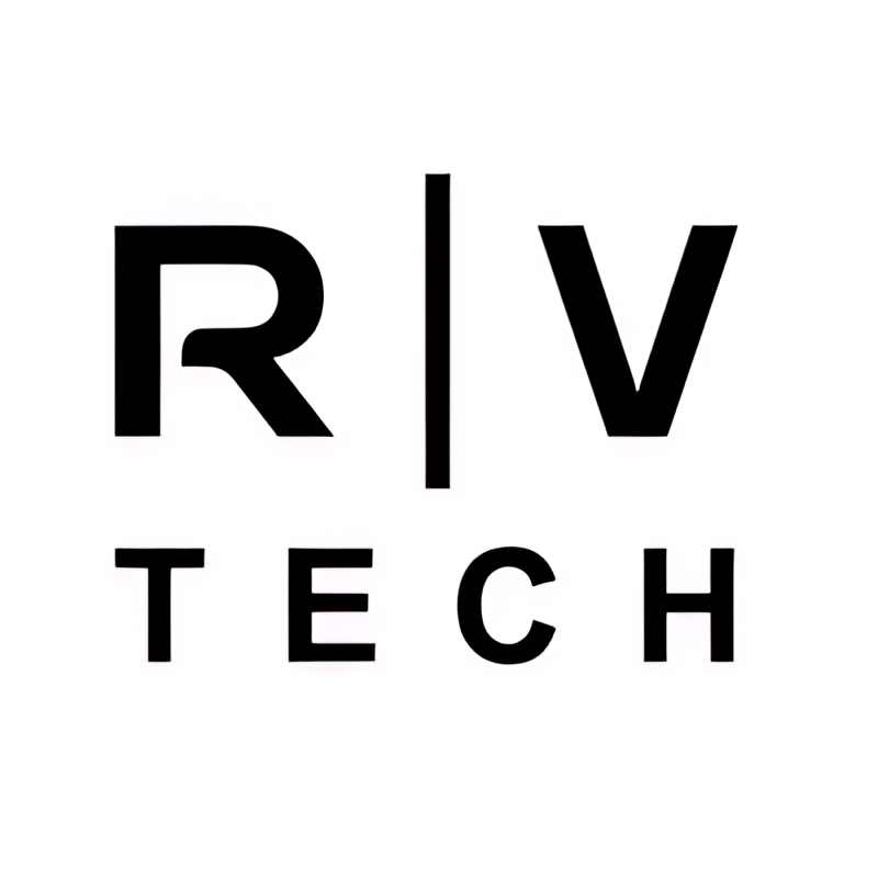 Rivian and Volkswagen Group Technologies logo